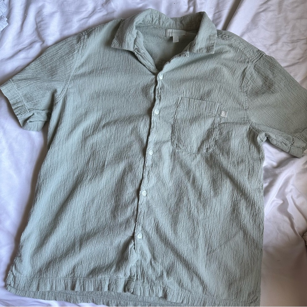 Urban Outfitters Linen Button Down Shirt